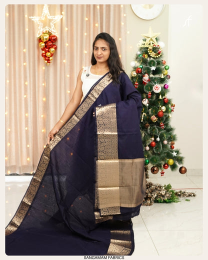 SEMI JUTE BANARASI SAREE