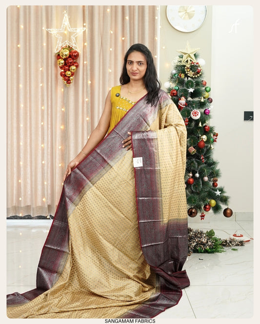 FLORAL BANARASI SAREE