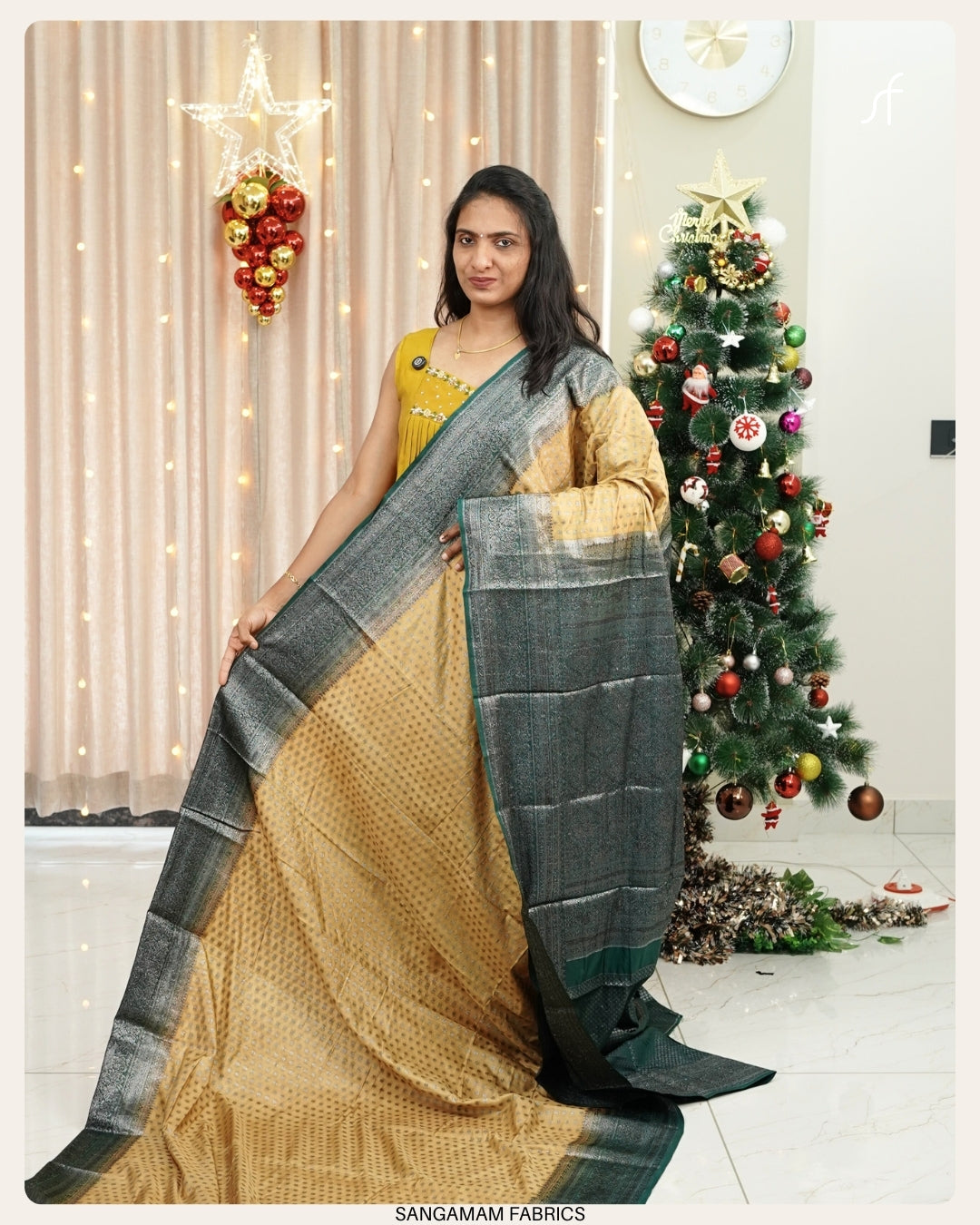 FLORAL BANARASI SAREE