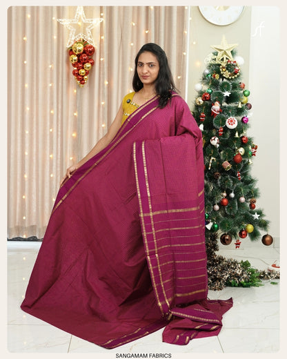 GADWAL CHECKS SAREE