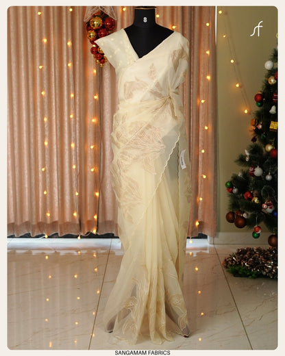 TURKISH ORGANZA SAREE