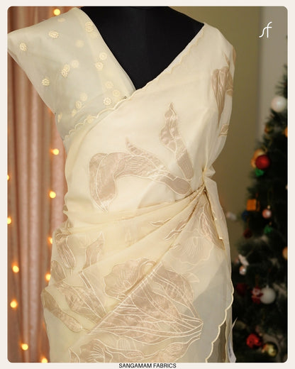 TURKISH ORGANZA SAREE