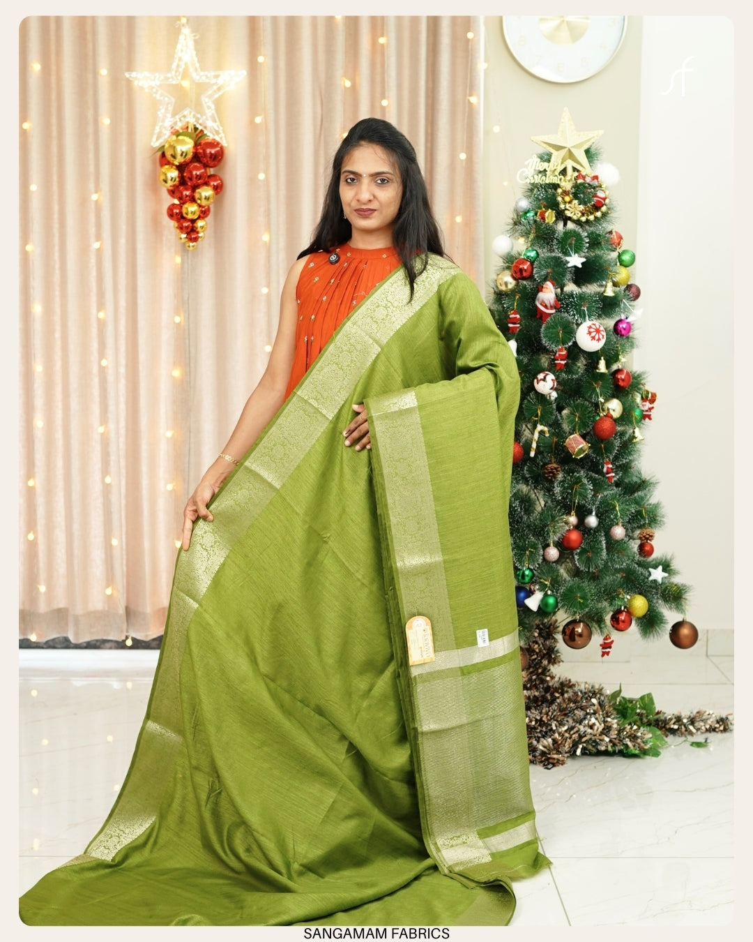 SEMI DUPION  SILK SAREE