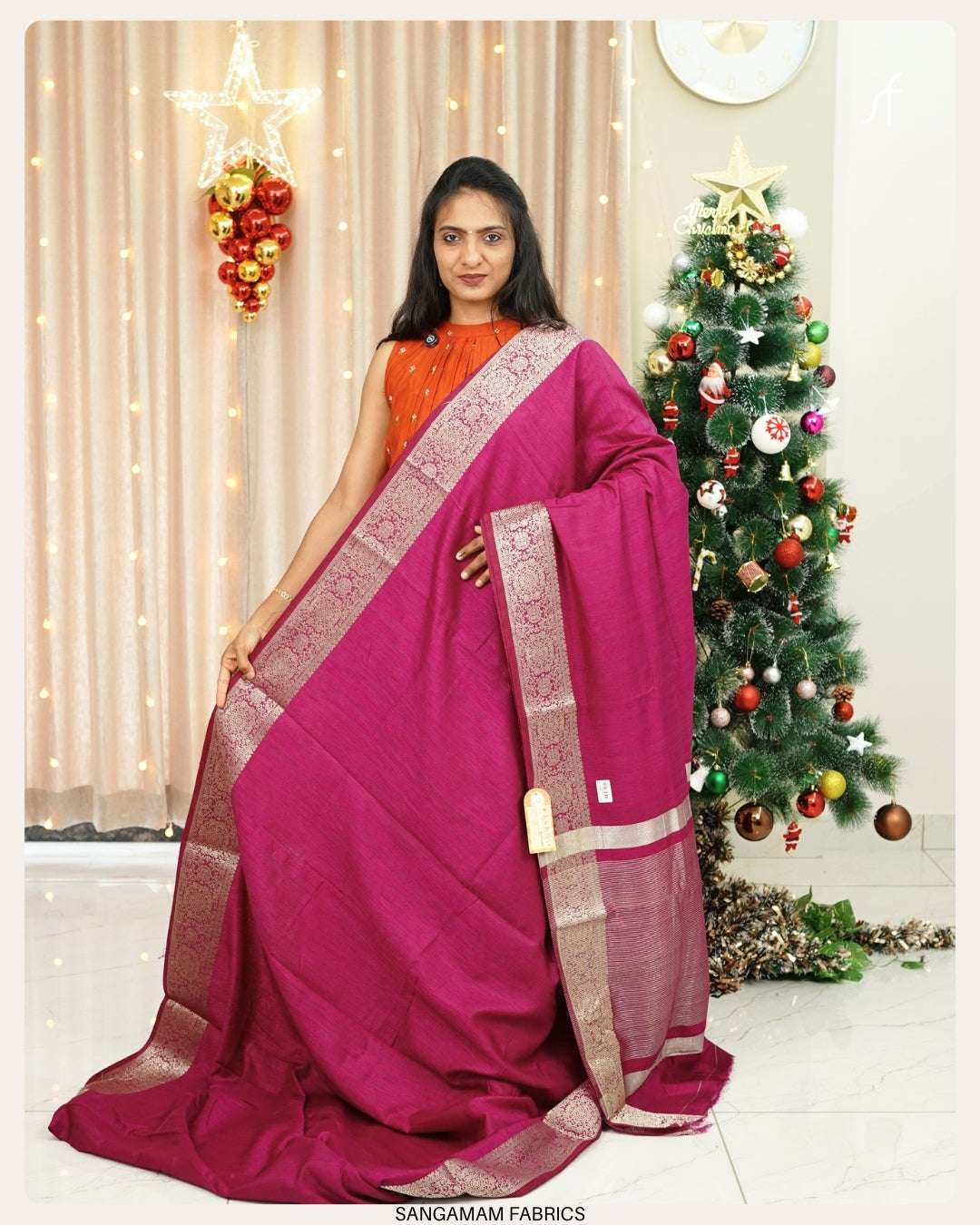 SEMI DUPION  SILK SAREE