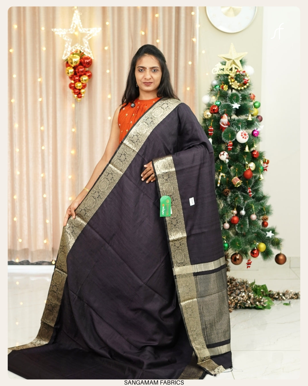 SEMI DUPION  SILK SAREE