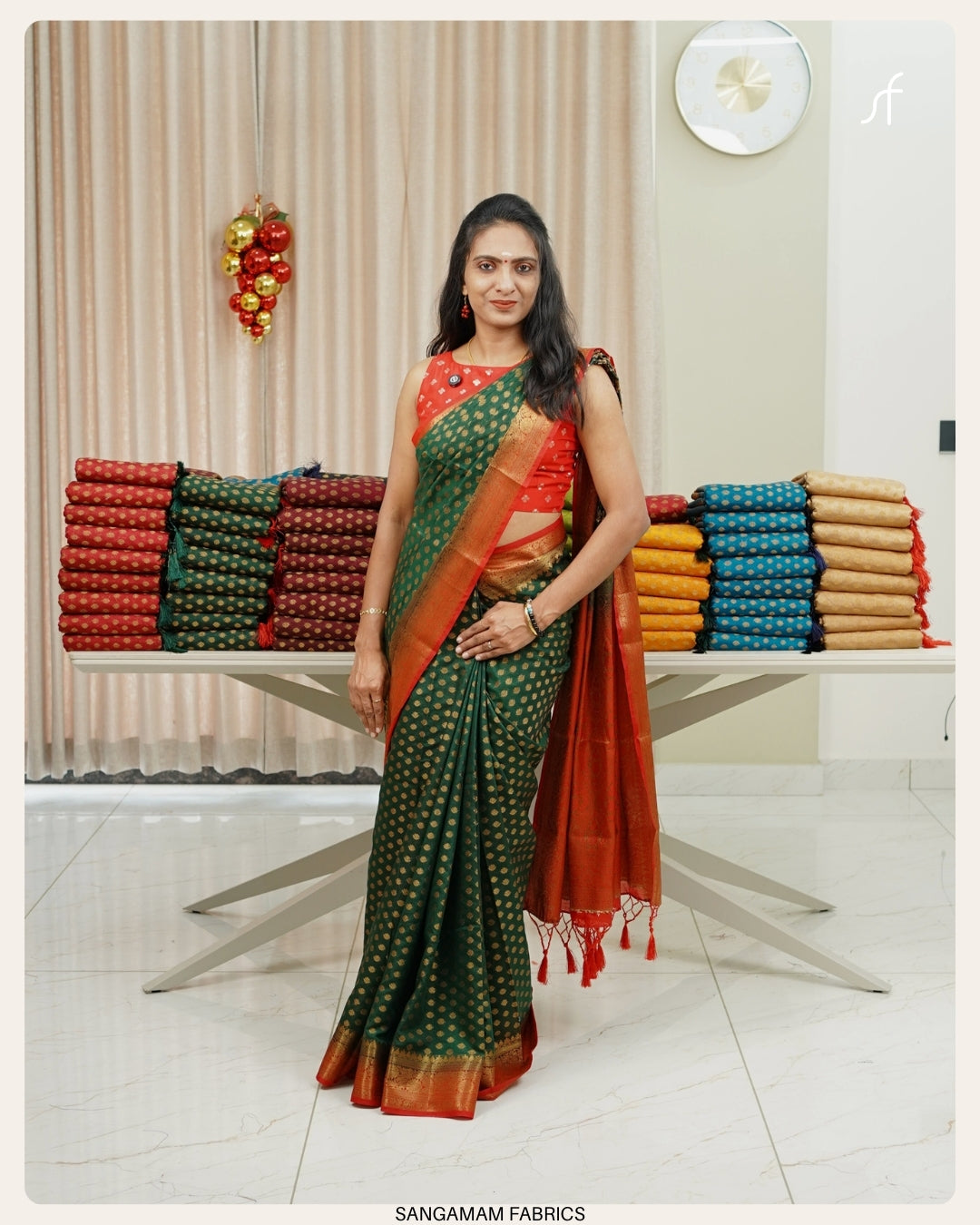 SEMI GEORGETTE BANARASI SAREE