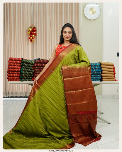 SEMI GEORGETTE BANARASI SAREE