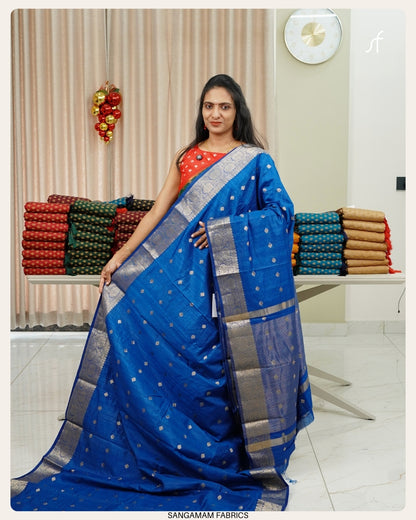 SEMI SOFT SILK BANARASI  SAREE