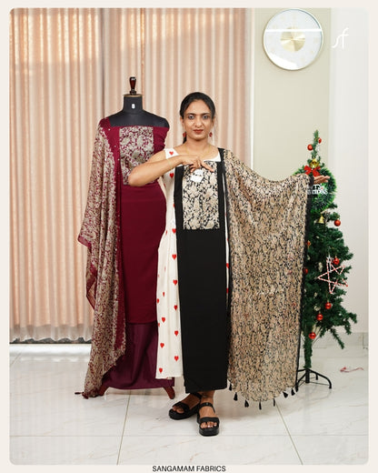 GEORGETTE  UNSTITCHED SALWAR SUIT