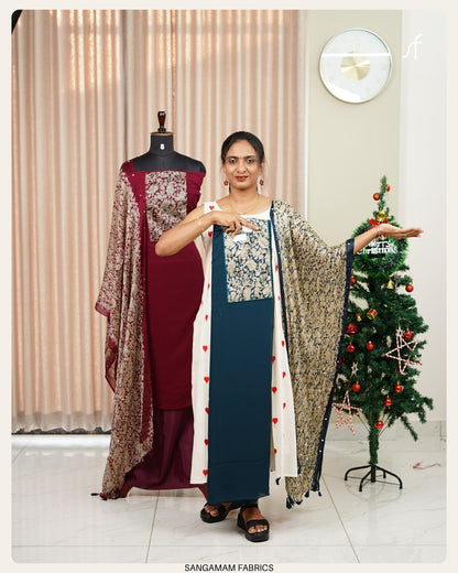 GEORGETTE  UNSTITCHED SALWAR SUIT