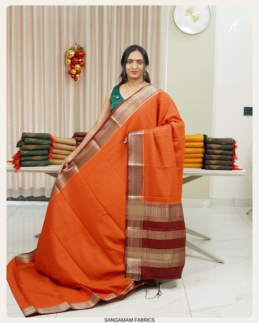 SEMI GEORGETTE BANARASI SAREE