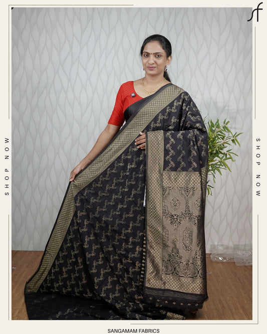 SEMI BANARASI SAREE
