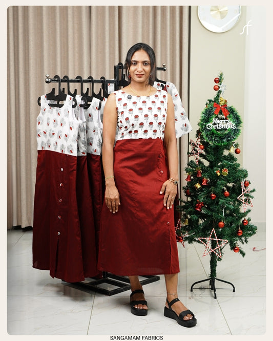 CHRISTMAS SPECIAL A-LINE DRESS