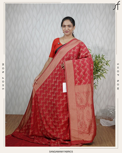 SEMI BANARASI SAREE