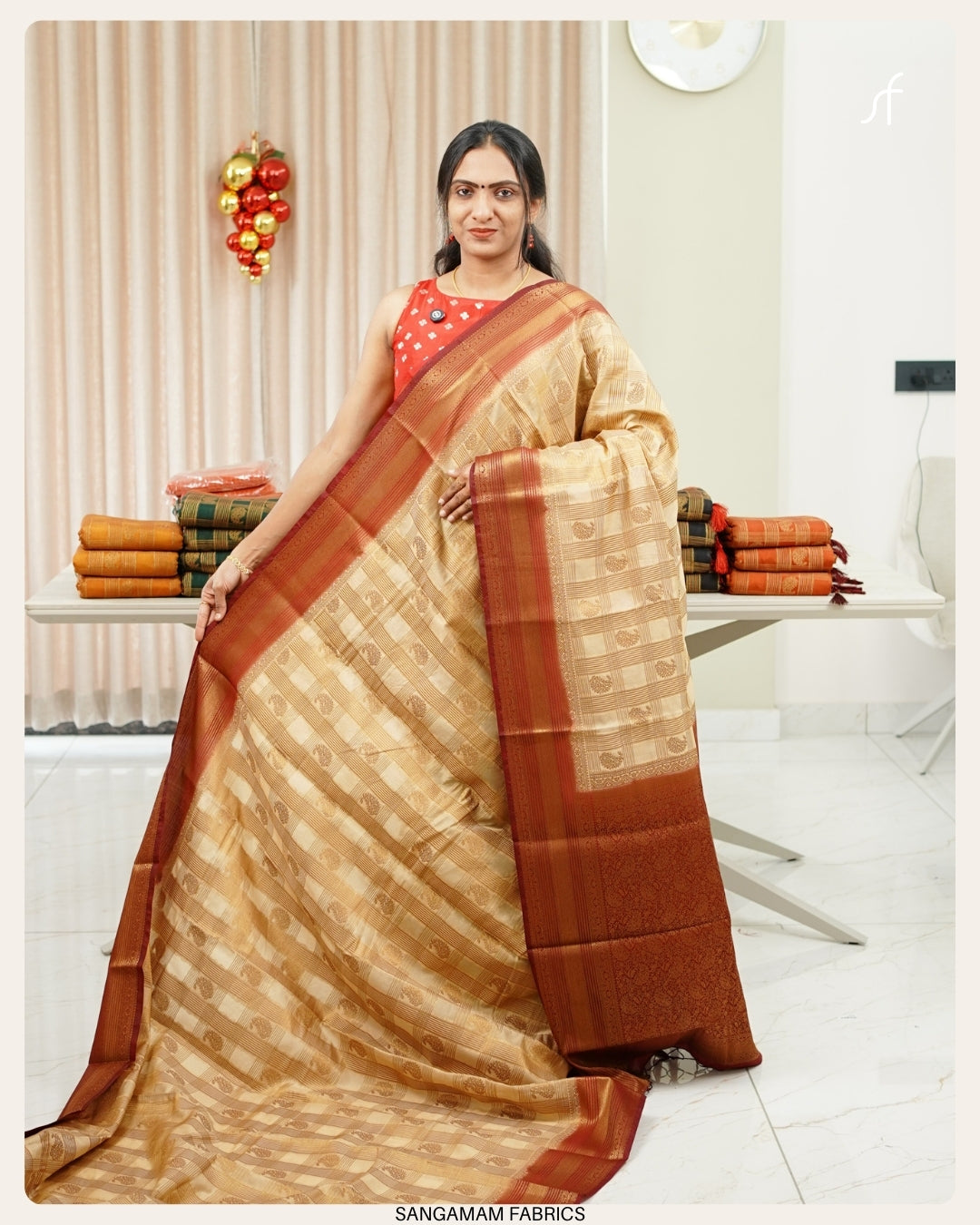 SEMI GEORGETTE BANARASI SAREE