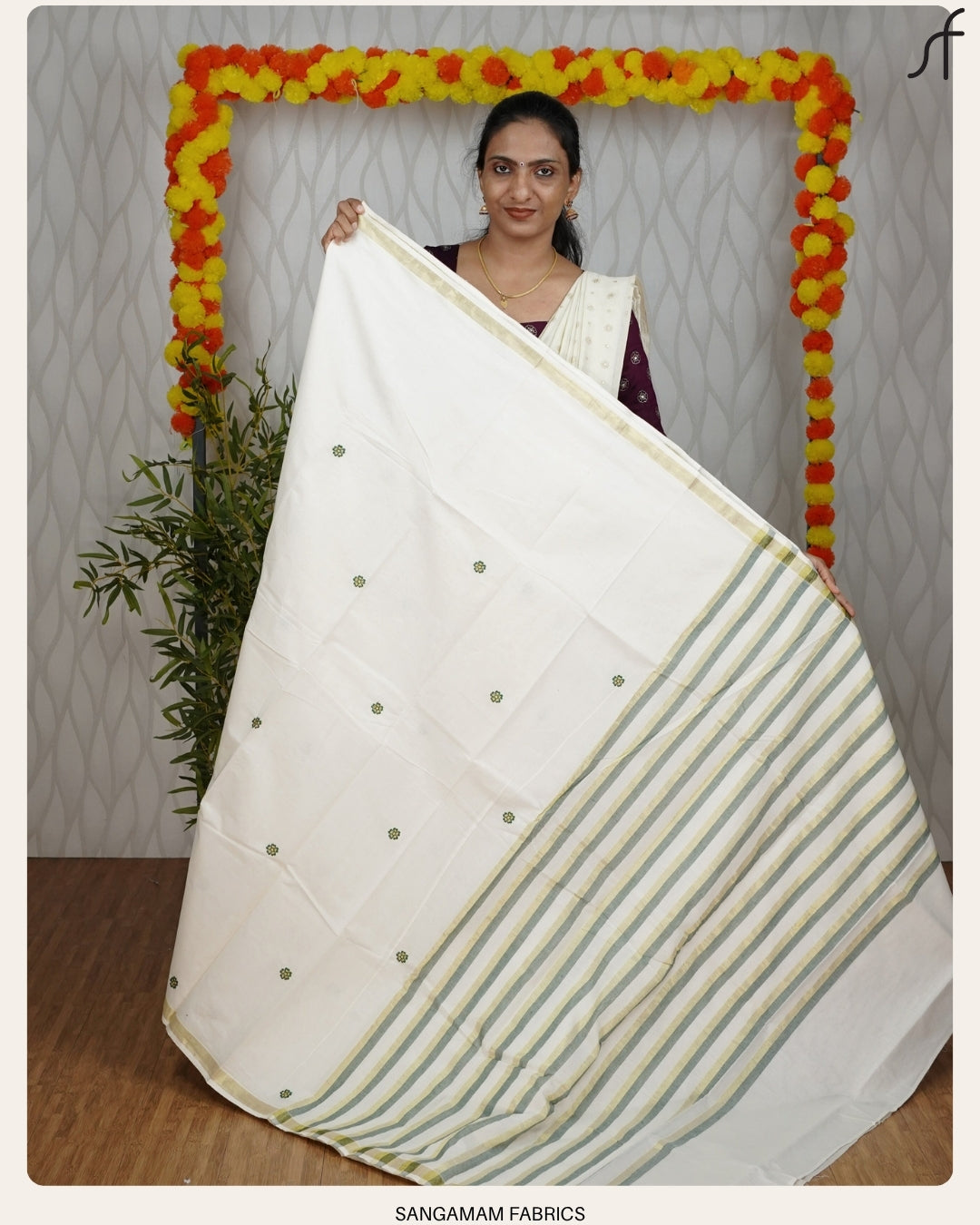 EMBROIDERY SET SAREE