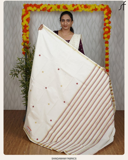 EMBROIDERY SET SAREE