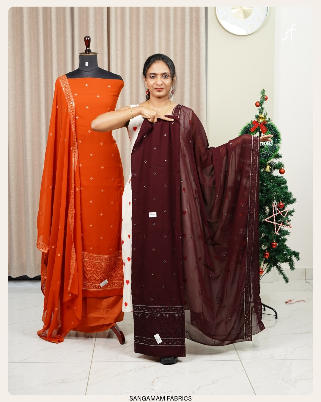 GEORGETTE  UNSTITCHED SALWAR SUIT