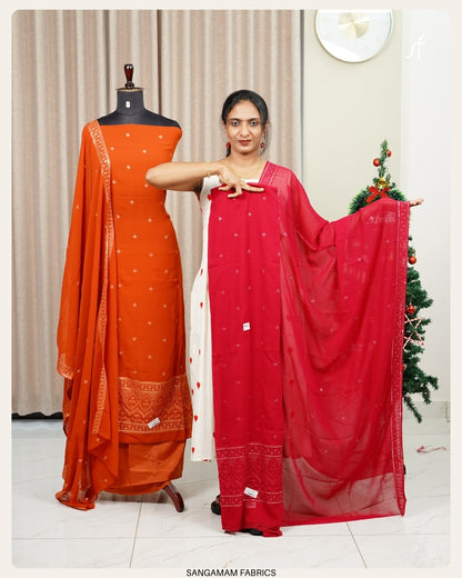 GEORGETTE  UNSTITCHED SALWAR SUIT