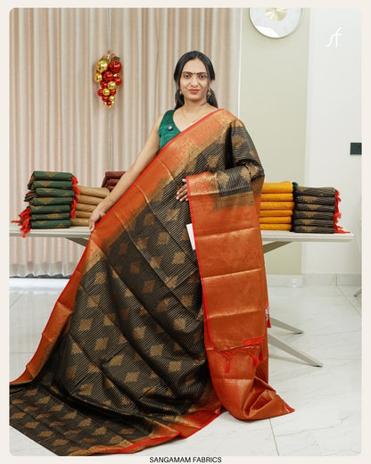 SEMI GEORGETTE BANARASI SAREE