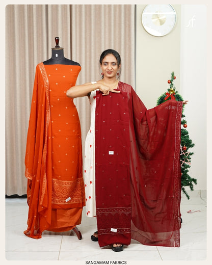 GEORGETTE  UNSTITCHED SALWAR SUIT