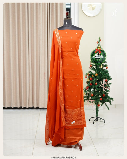 GEORGETTE  UNSTITCHED SALWAR SUIT