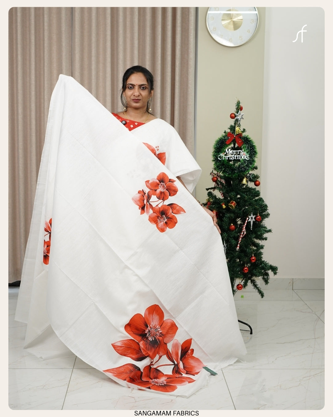 SEMI TUSSAR SILK SAREE