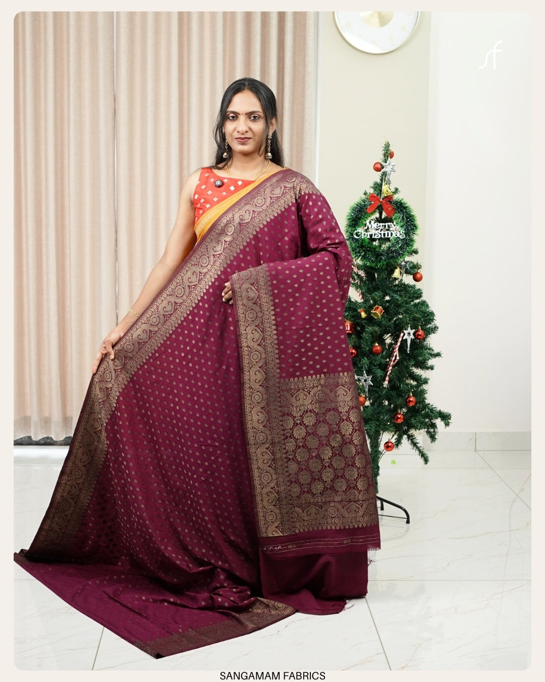SEMI BANARASI SAREE