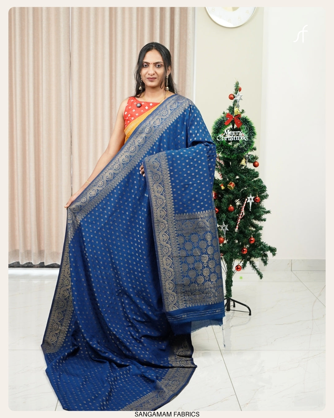 SEMI BANARASI SAREE