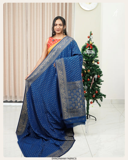 SEMI BANARASI SAREE
