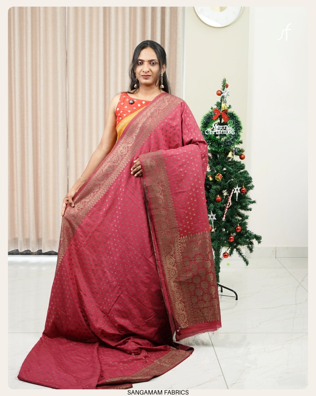 SEMI BANARASI SAREE