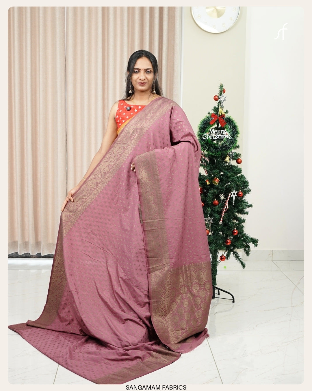 SEMI BANARASI SAREE