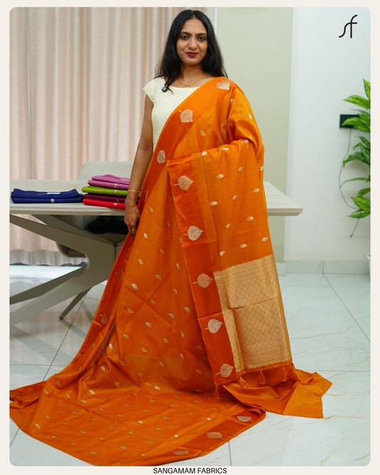 SOFT SILKY COTTA SAREE