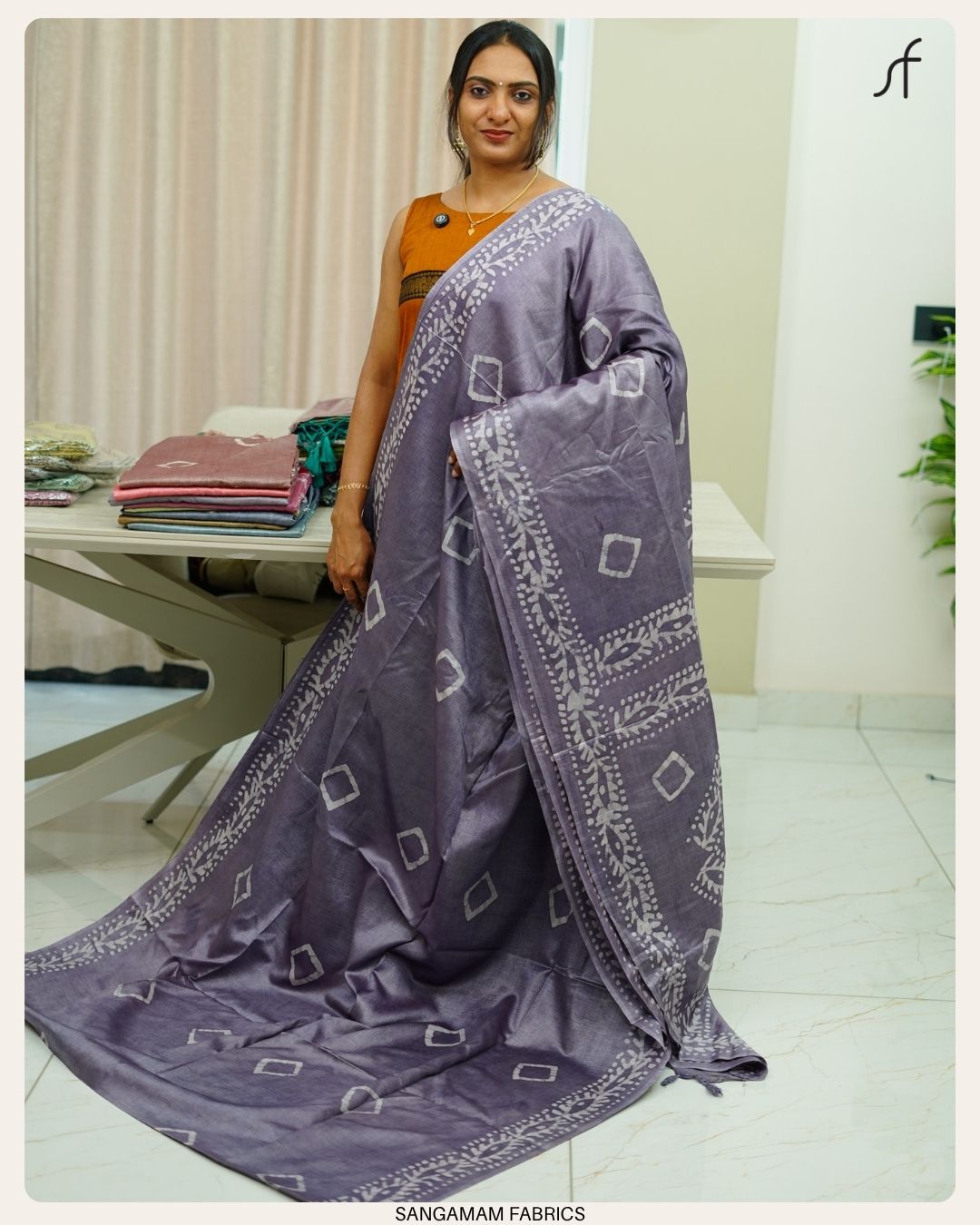 SEMI TUSSAR SILK SAREE