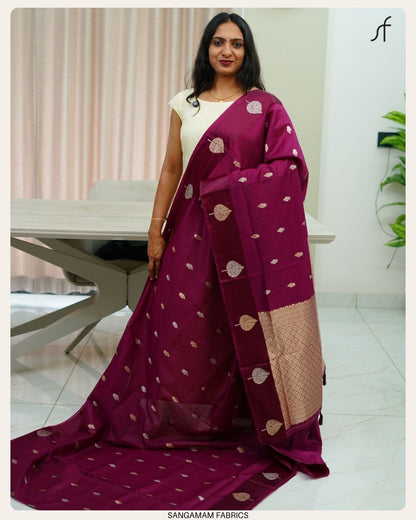 SOFT SILKY COTTA SAREE