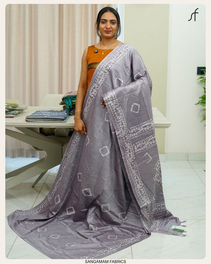 SEMI TUSSAR SILK SAREE