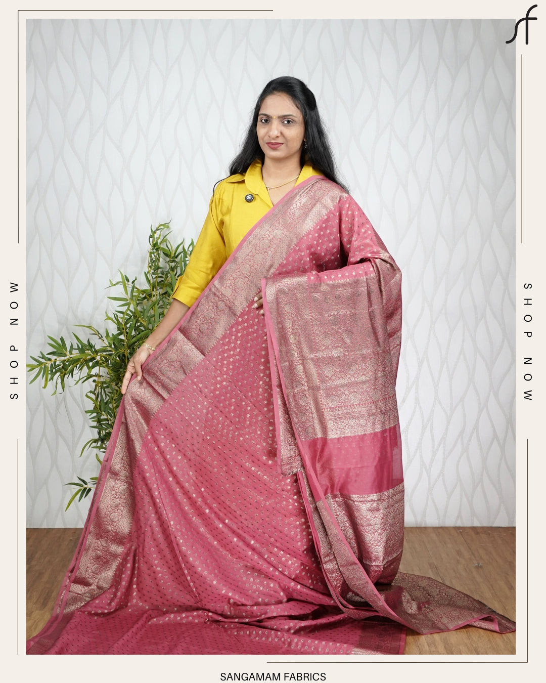 CHANDERI SILK BANARASI SAREE