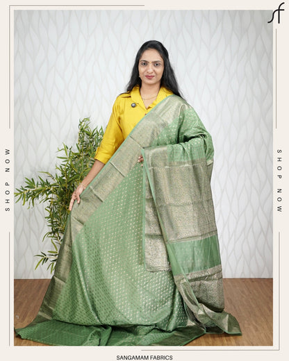 CHANDERI SILK BANARASI SAREE