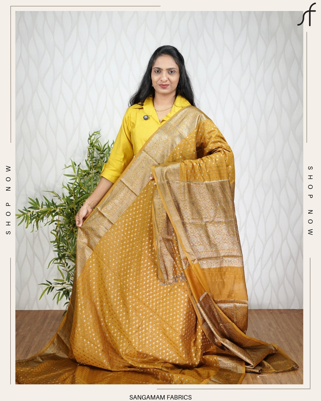 CHANDERI SILK BANARASI SAREE