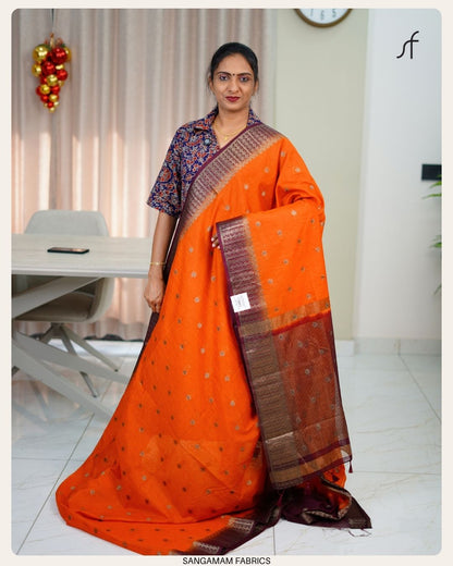 SEMI JUTE SAREE