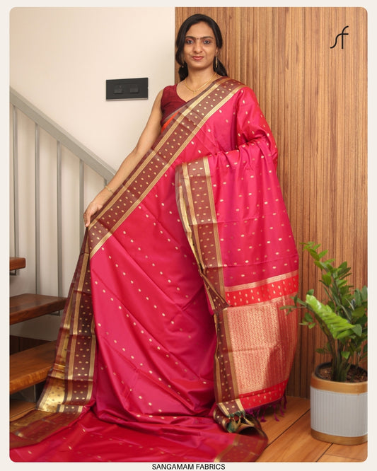 SEMI SOFT SILK FABRIC SAREE