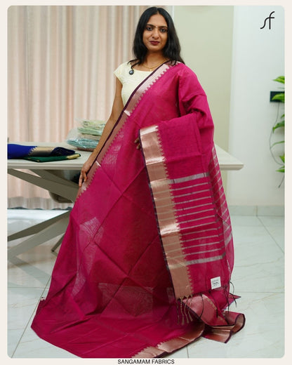COTTON SILK SAREE