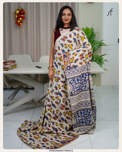 COTTON KALAMKARI SAREE