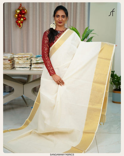 KERALA COTTON SET SAREE