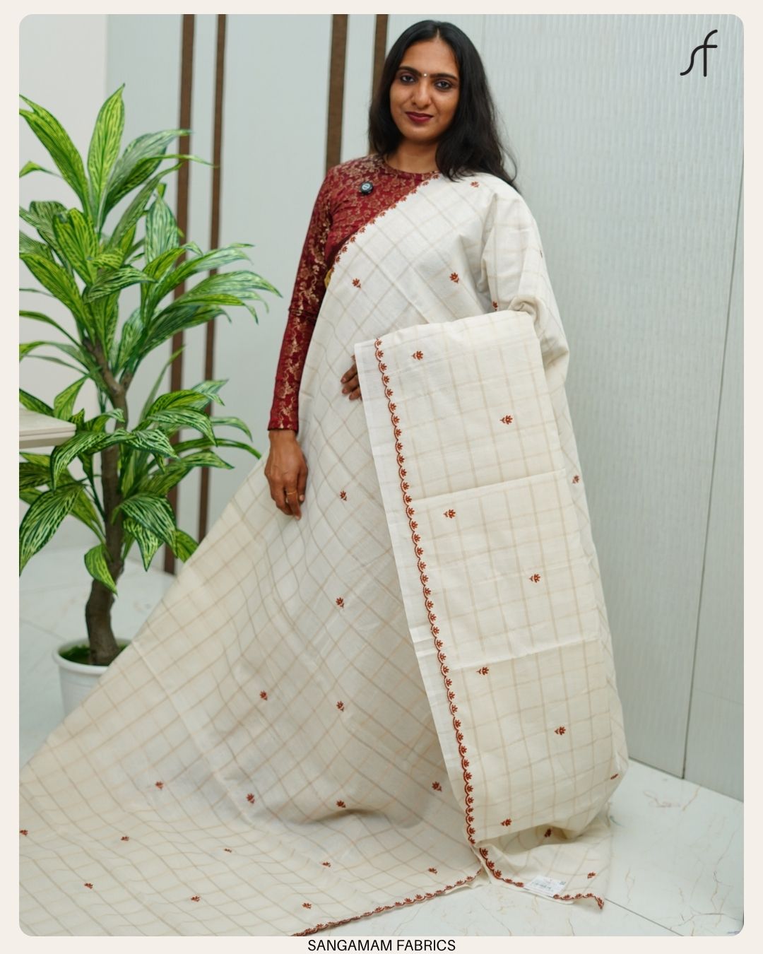 MULL CHANDERI SILK SAREE