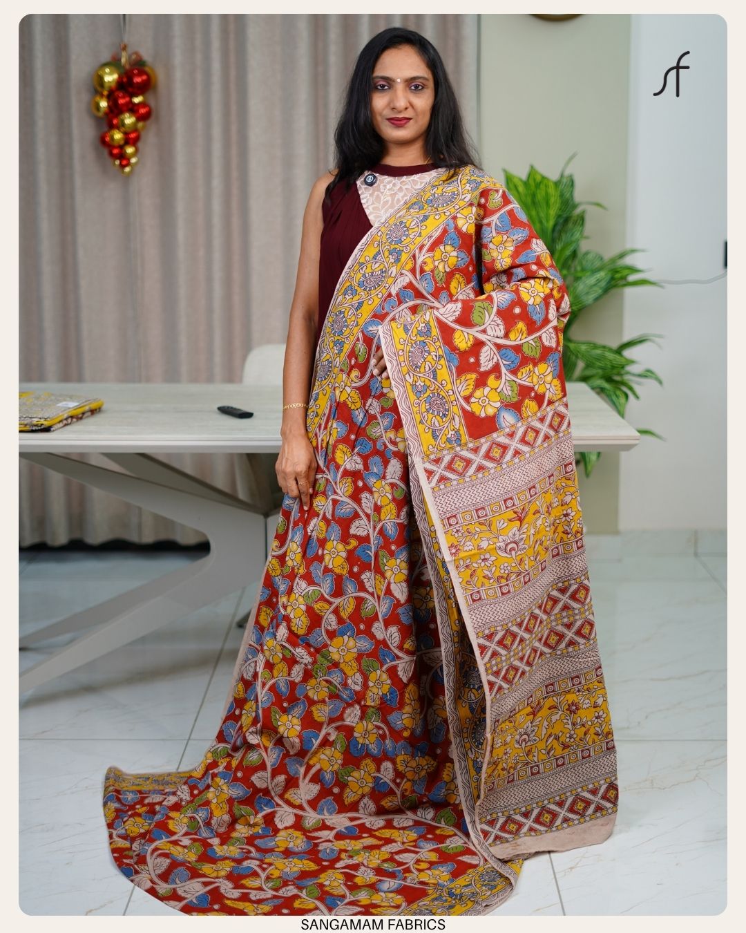 COTTON KALAMKARI SAREE