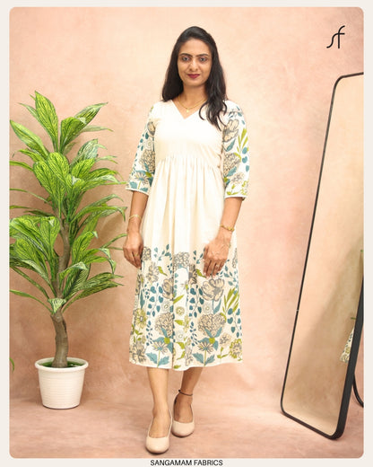 FLORAL PRINTED COTTON