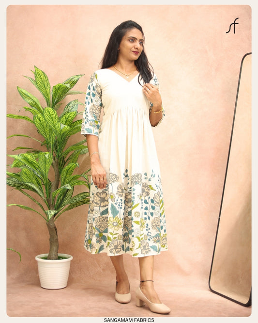 FLORAL PRINTED COTTON