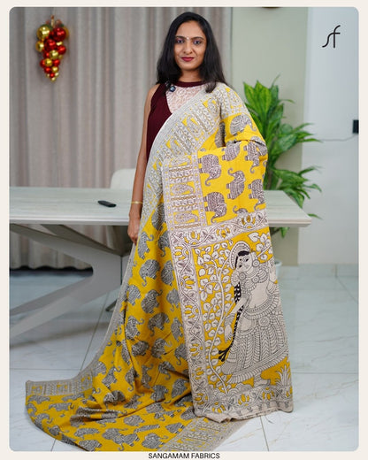 COTTON KALAMKARI SAREE