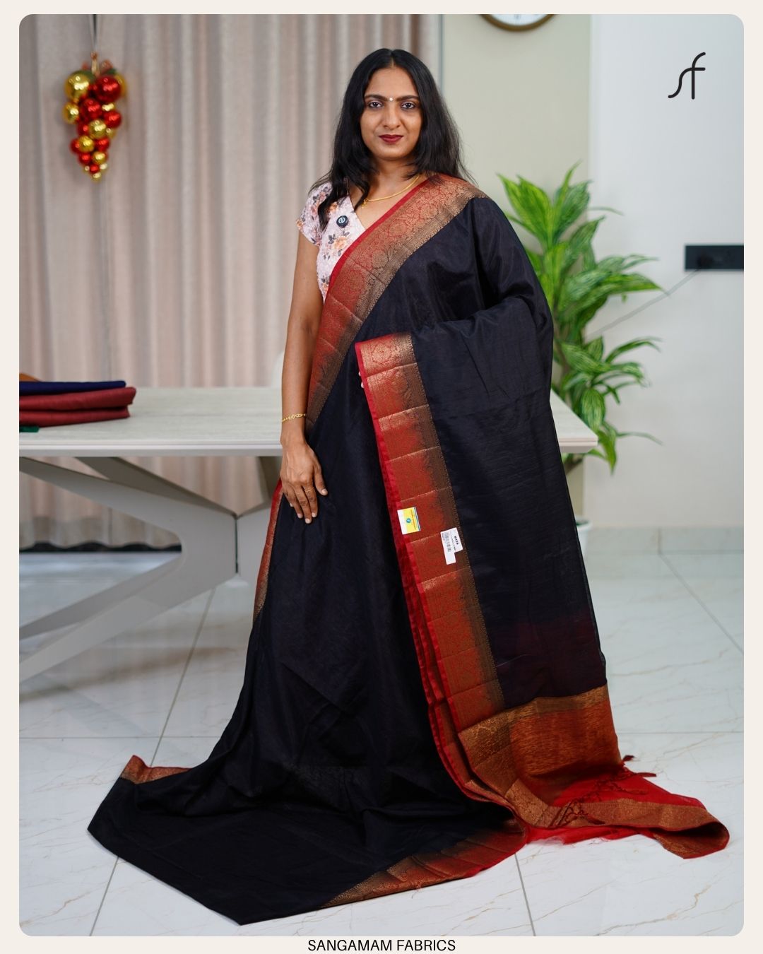 LINEN JUTE SAREE